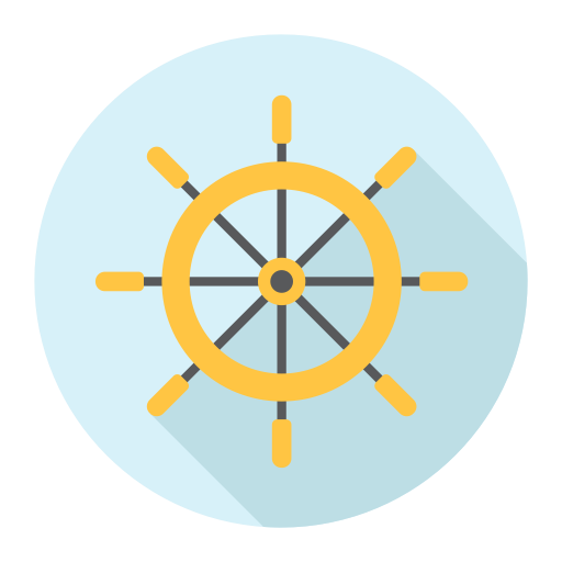 Rudder svg vector icon
