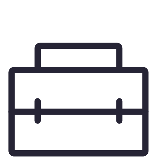 Briefcase svg vector icon
