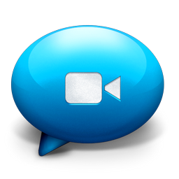 ichat,blue icon