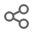 connection, network, share, sharing, social svg vector icon