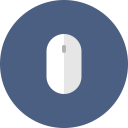 click, cursor, mouse, pc svg vector icon