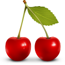 berries, cherry, fruit, vegetable icon