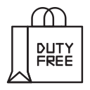 air, airline, airplane, airport, airship, shopping svg vector icon