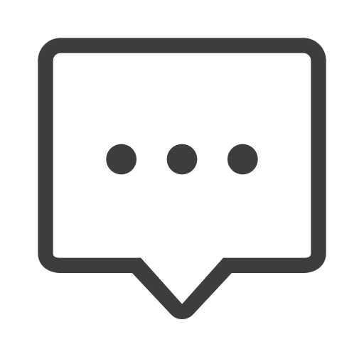 Comment svg vector icon