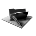 folder,empty,editblocked,blank icon