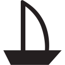 boat, boatyard, transportation, water svg vector icon