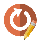 reload,pencil icon