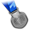 silver,medal,award icon