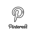 pinterest, pinterest button, pinterest logo, social media svg vector icon