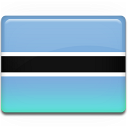 botswana,flag,country icon