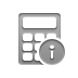 calculator,info icon