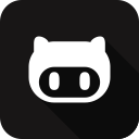 git, github, hub svg vector icon