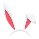 animal, ears, hat, layer, photo, playboy, rabbit svg vector icon