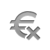 currency,sign,euro,cross icon