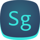 adobe, sg, speedgrade icon