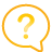 balloon, basic, question, yellow icon