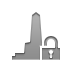monument,lock,open icon