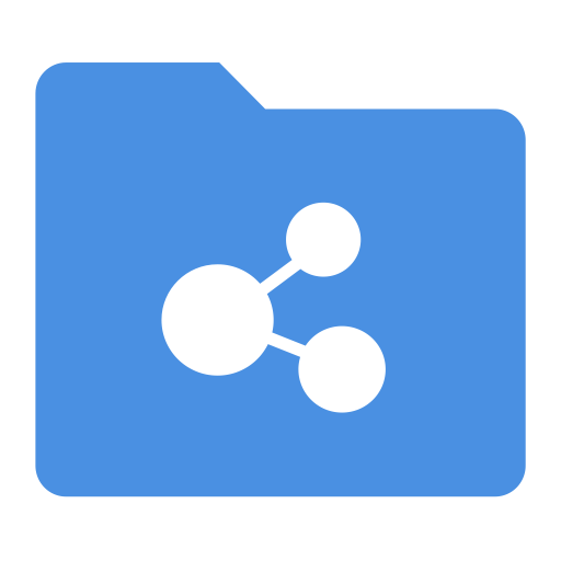 Shared Folder svg vector icon