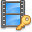 film,key,video,movie,password icon