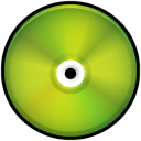 cd,colored,green,disc,disk,save icon