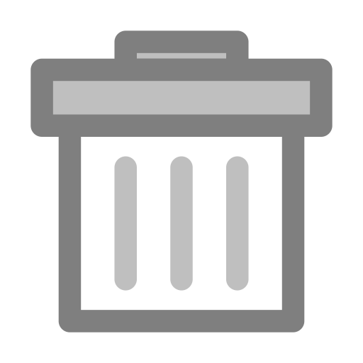 Trash svg vector icon