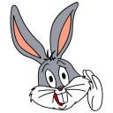 bug,bunny,whisper icon