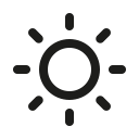 sun svg vector icon