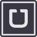 car, marketing, media, social, taxi, uber, website svg vector icon