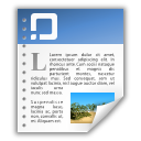 document, file, text icon