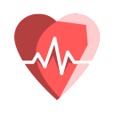 beat, health, healthcare, heart, heartbeat svg vector icon