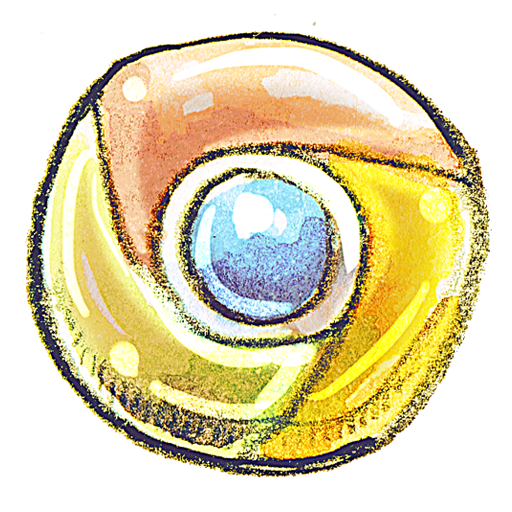 chrome, web icon