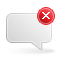 comment,delete,del,remove icon
