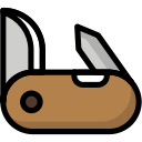 camping, knife, outdoor, pocket, travel svg vector icon