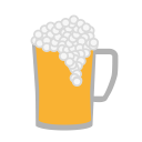 ale, beer, foam, goblet, malt, patrick, suds svg vector icon