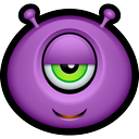 alien, avatar, cyclops, emot, monster, monsters icon