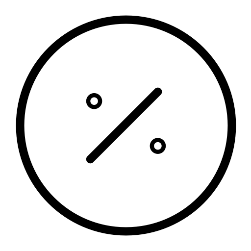 Discount svg vector icon