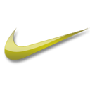 nike,yellow icon