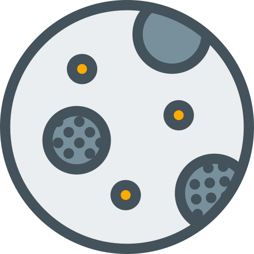 Moon svg vector icon