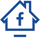 facebook, social, social media svg vector icon