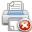 print,delete,del,remove,printer icon
