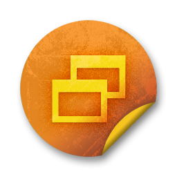 orange,grunge,sticker,badge icon