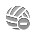 ball,volleyball,delete icon