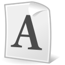 font,generic icon