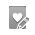 game,card,hearts,pencil icon