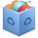 full, trash icon