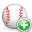 add, baseball icon