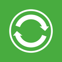 center, sync icon