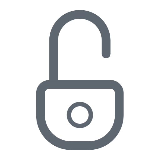 Lock B svg vector icon