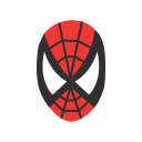 hero, marvel, spider man, super hero svg vector icon