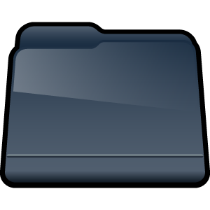 generic,black,folder icon